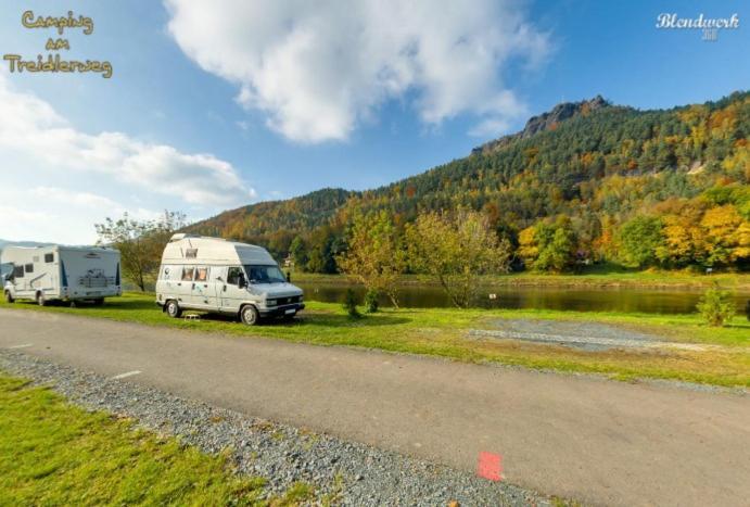 Campingplatz Am Treidlerweg Hotel Кьонихщайн ан дер Елбе Екстериор снимка