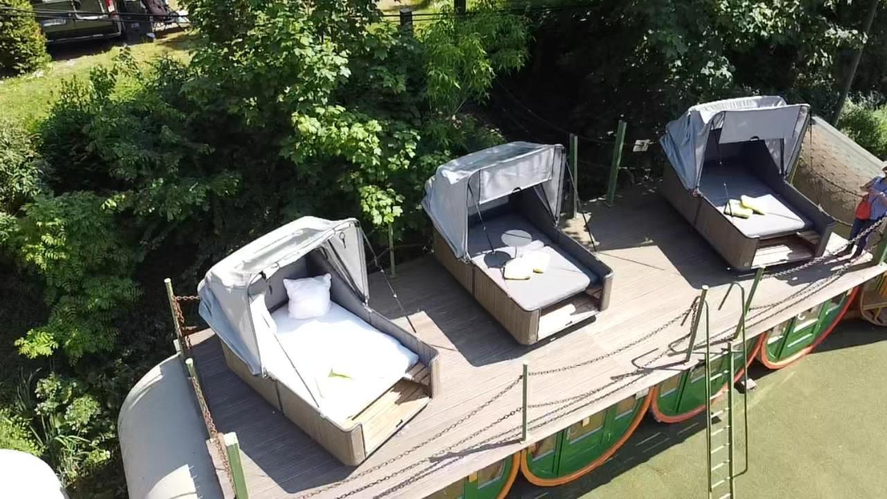 Campingplatz Am Treidlerweg Кьонихщайн ан дер Елбе Екстериор снимка
