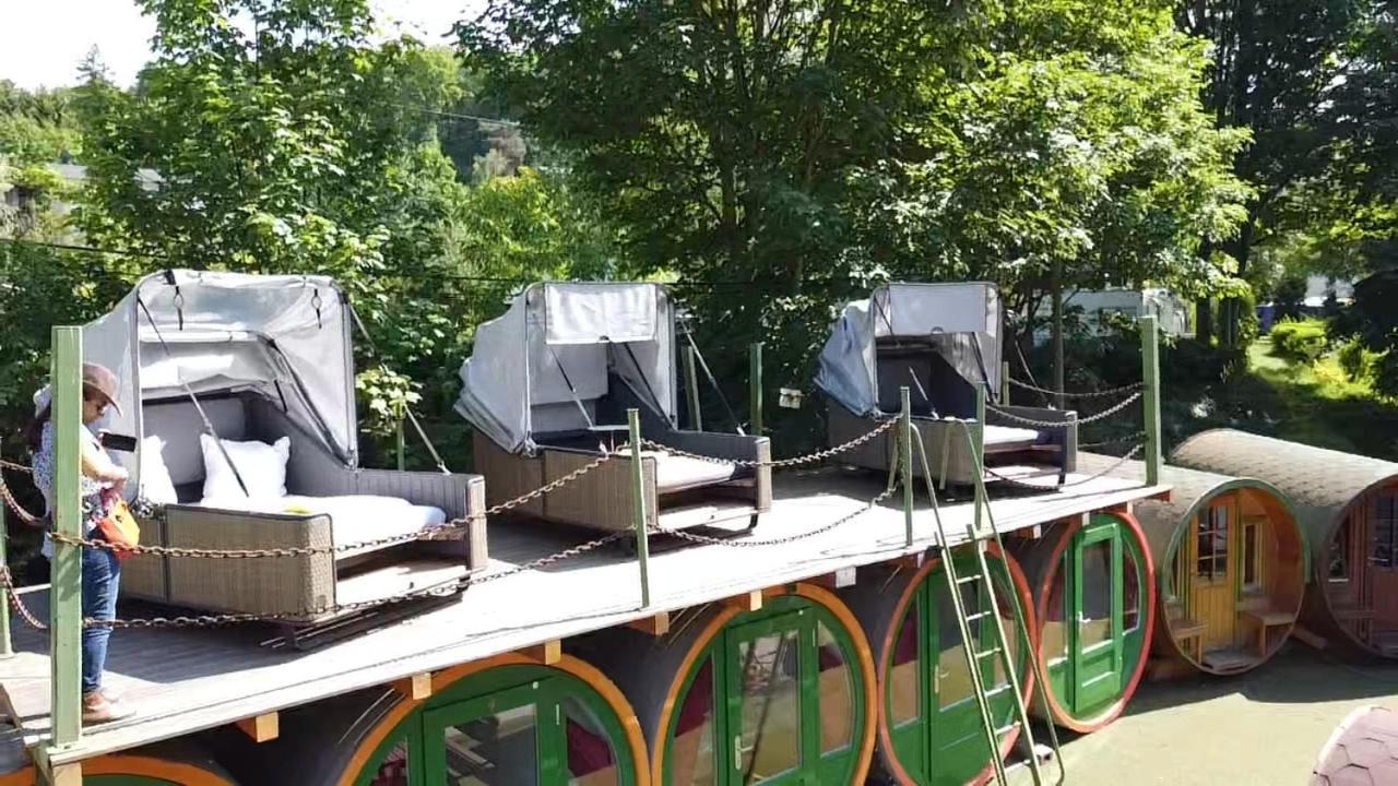 Campingplatz Am Treidlerweg Кьонихщайн ан дер Елбе Екстериор снимка